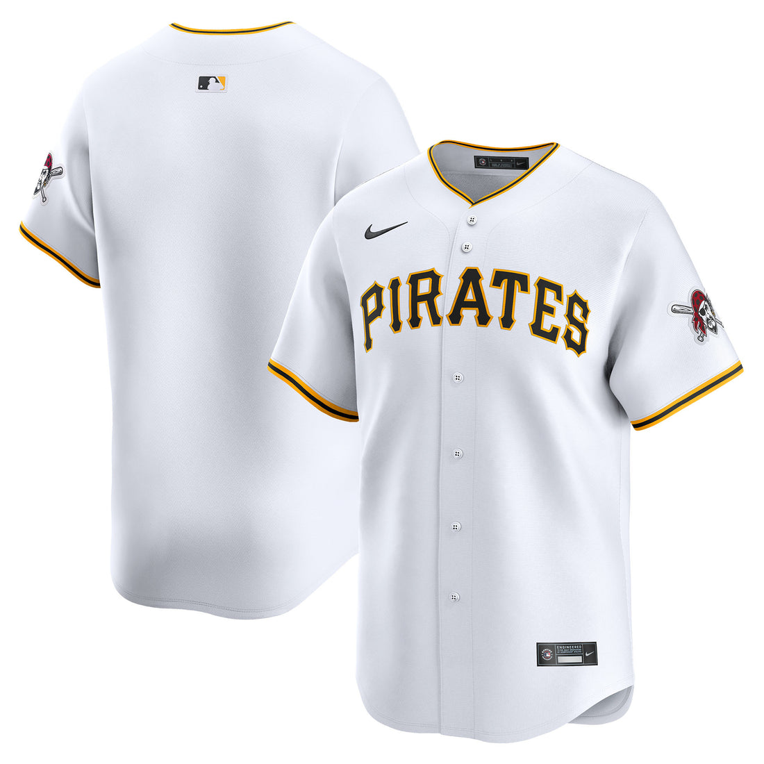 Pittsburgh Pirates white Limited jersey