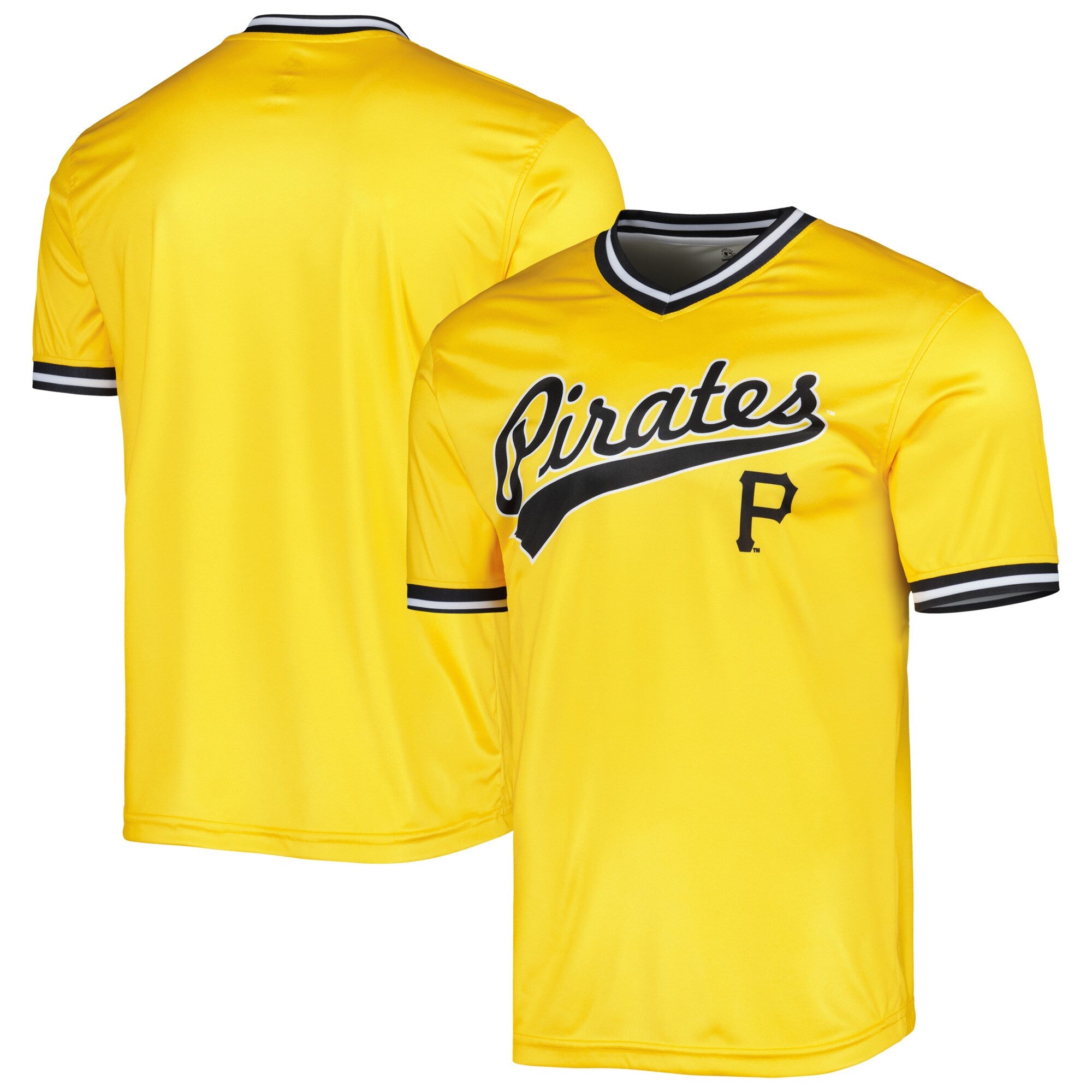 Stitches Pittsburgh Pirates gold Cooperstown jersey