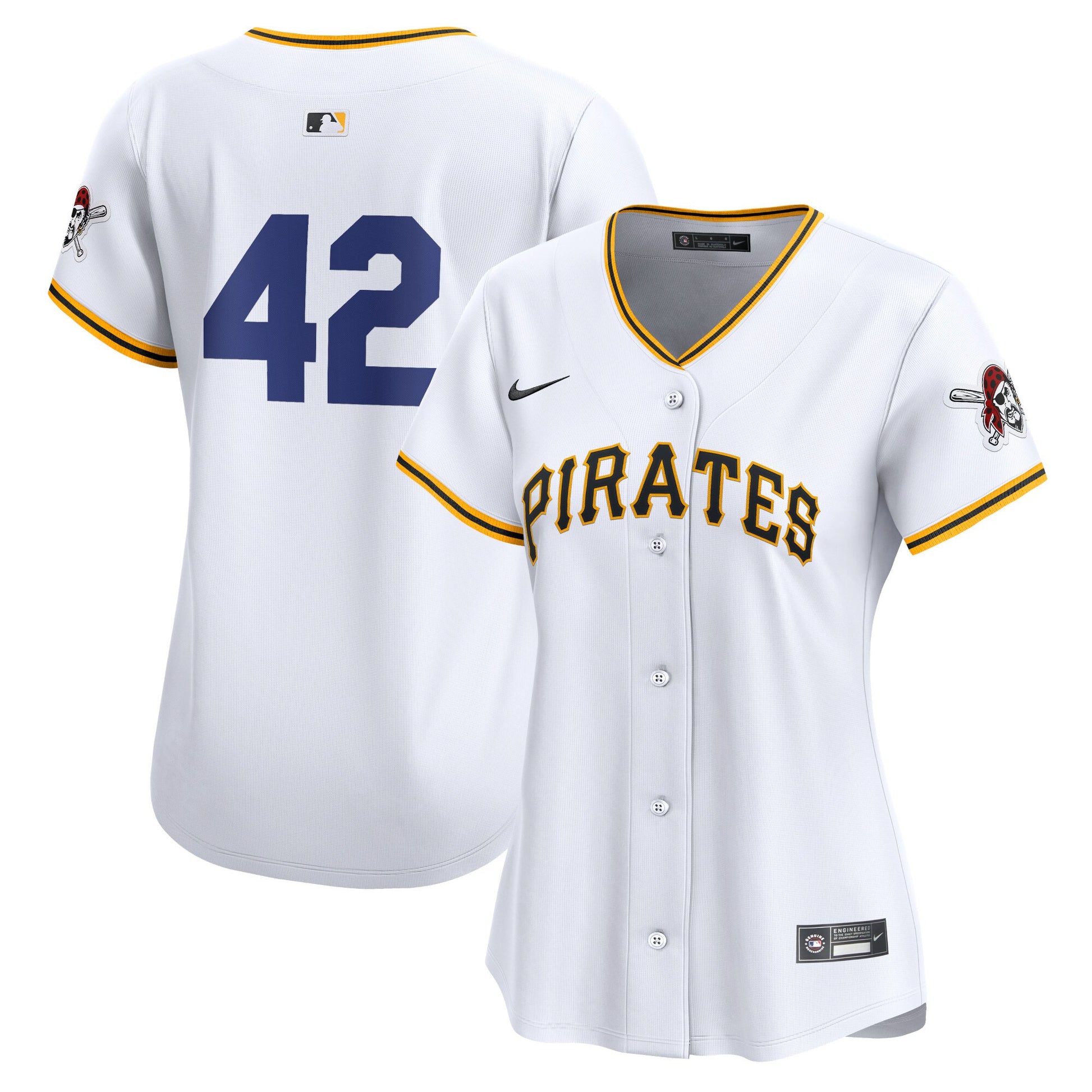 Pittsburgh Pirates white Limited jersey