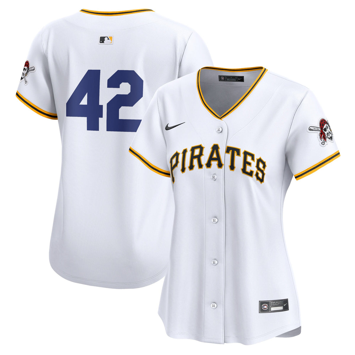 Pittsburgh Pirates white Limited jersey