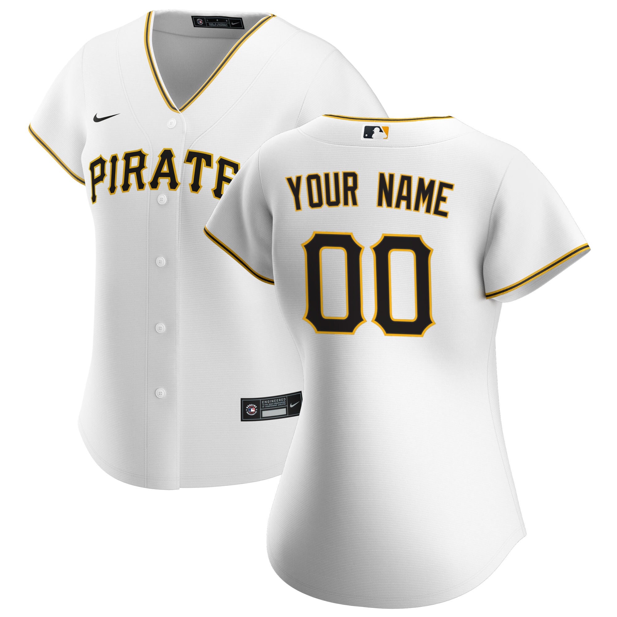 Pittsburgh Pirates white Home jersey