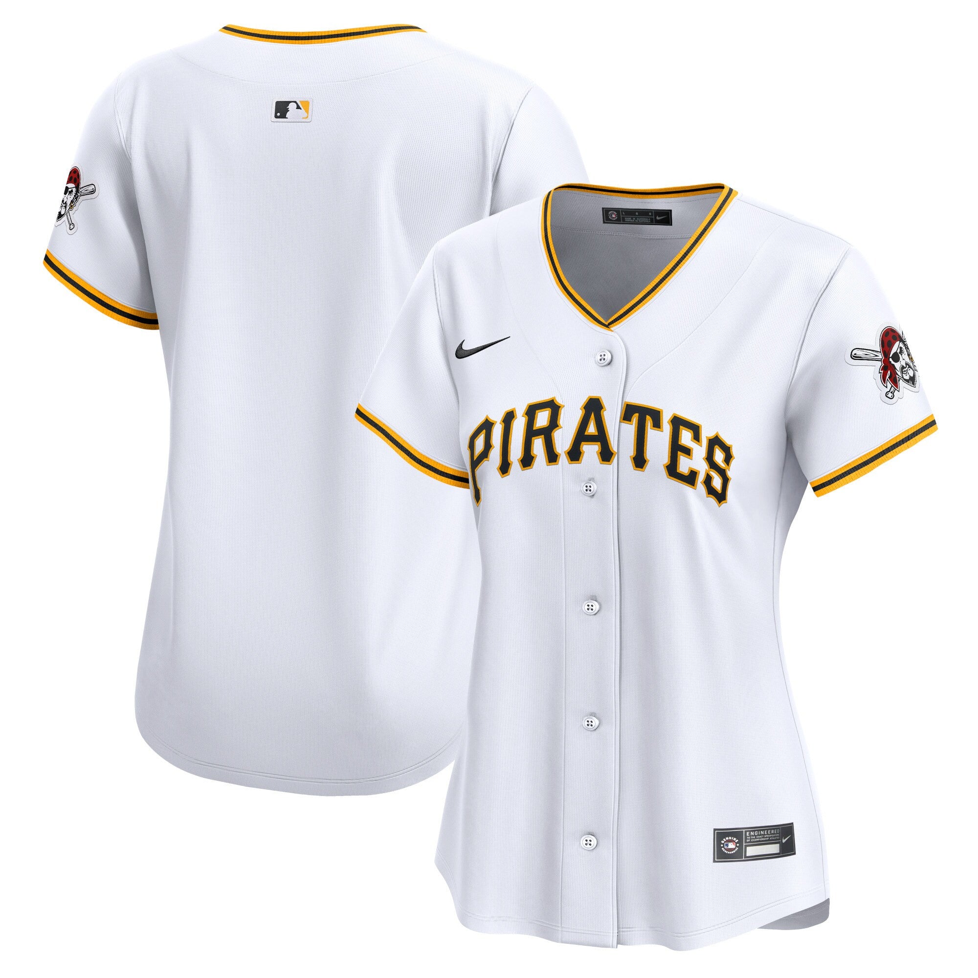 Pittsburgh Pirates white Limited jersey
