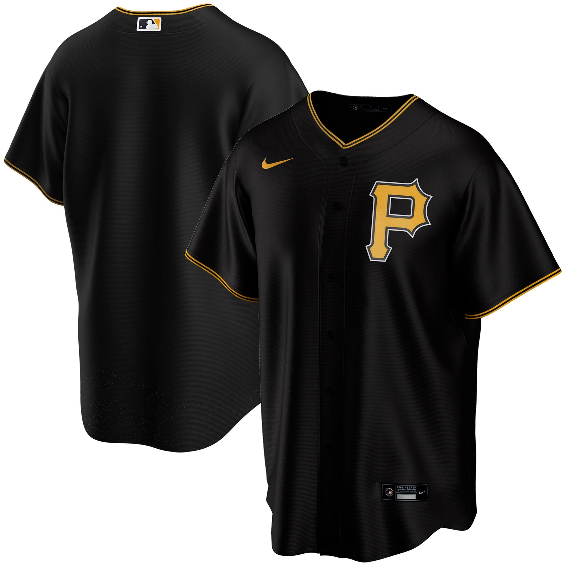 Pittsburgh Pirates black Alternate jersey