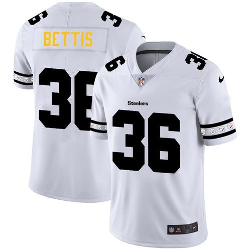 Jerome Bettis Pittsburgh Steelers white Limited jersey