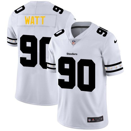 T.J. Watt Pittsburgh Steelers white Vapor jersey