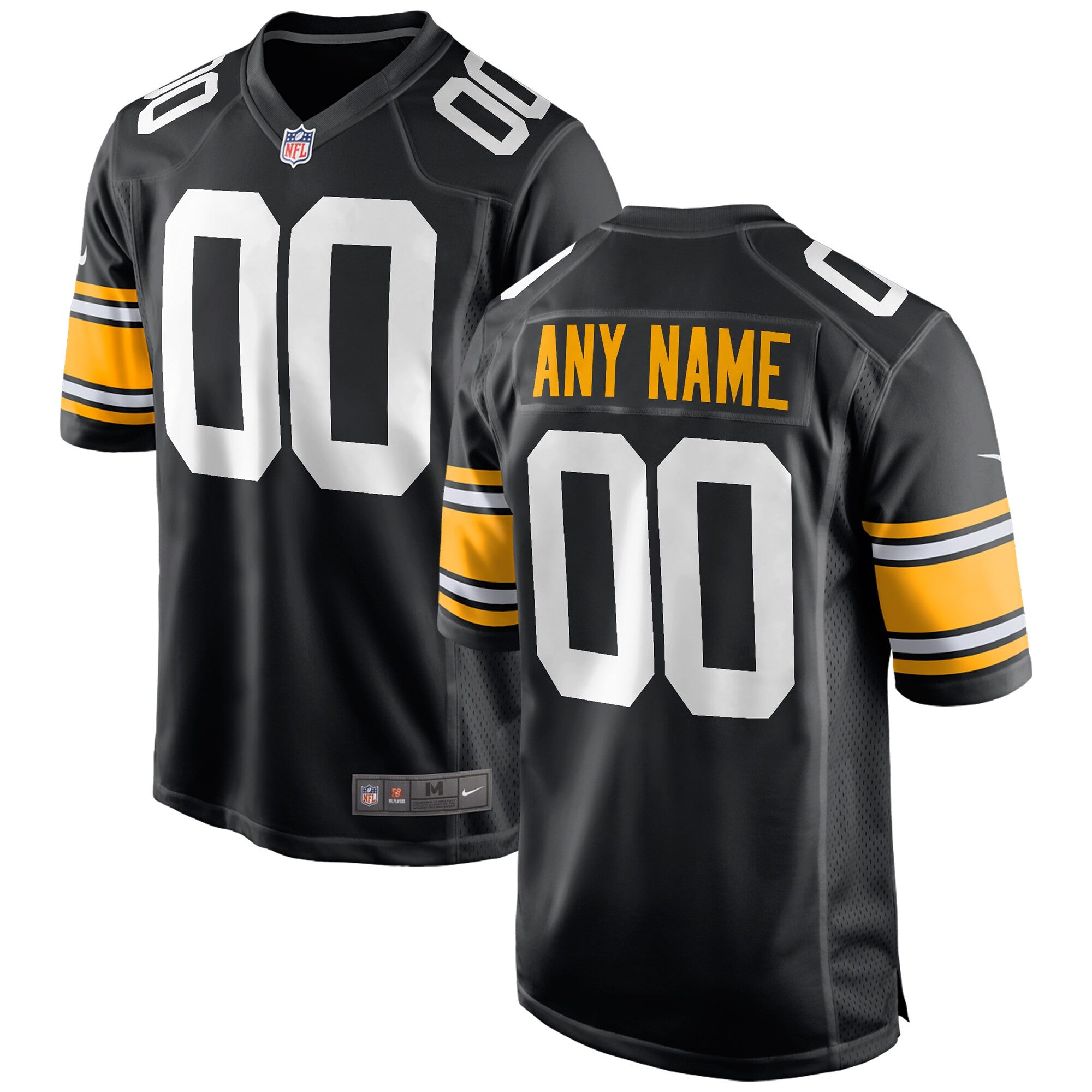 Pittsburgh Steelers black Alternate jersey