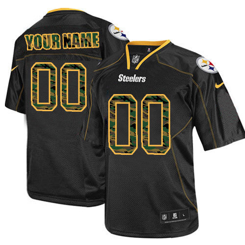 Custom Pittsburgh Steelers camo Elite jersey
