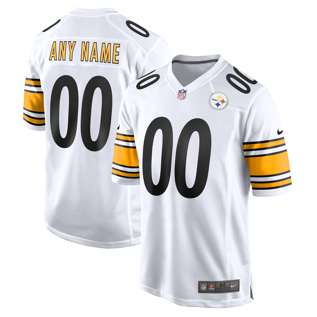 Pittsburgh Steelers white Game jersey