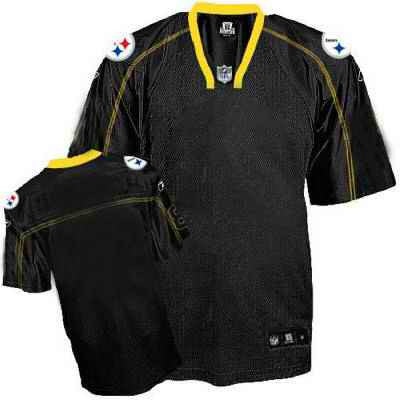 Custom Pittsburgh Steelers black Shadow jersey