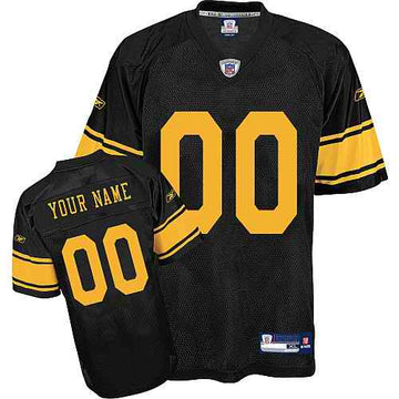 Custom Pittsburgh Steelers black jersey