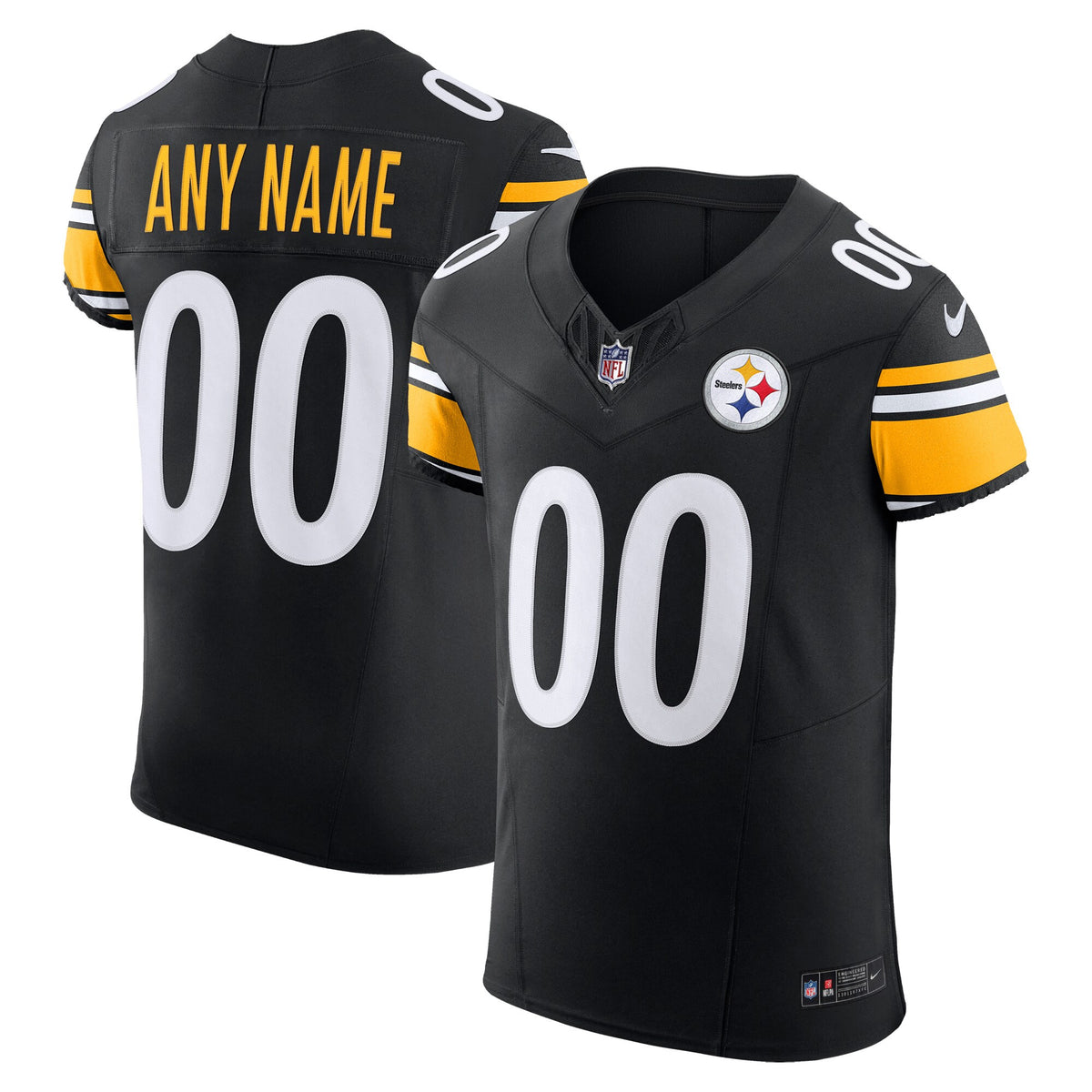 Pittsburgh Steelers black Vapor jersey
