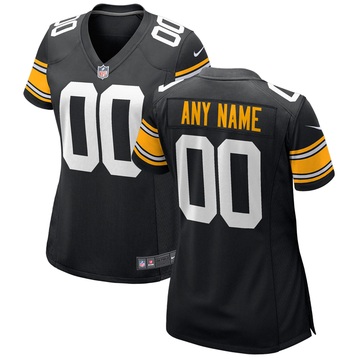 Pittsburgh Steelers black Alternate jersey