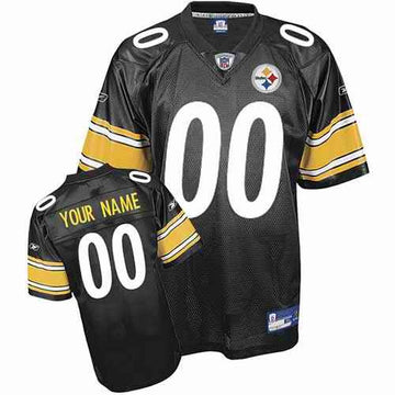 Custom Pittsburgh Steelers black jersey