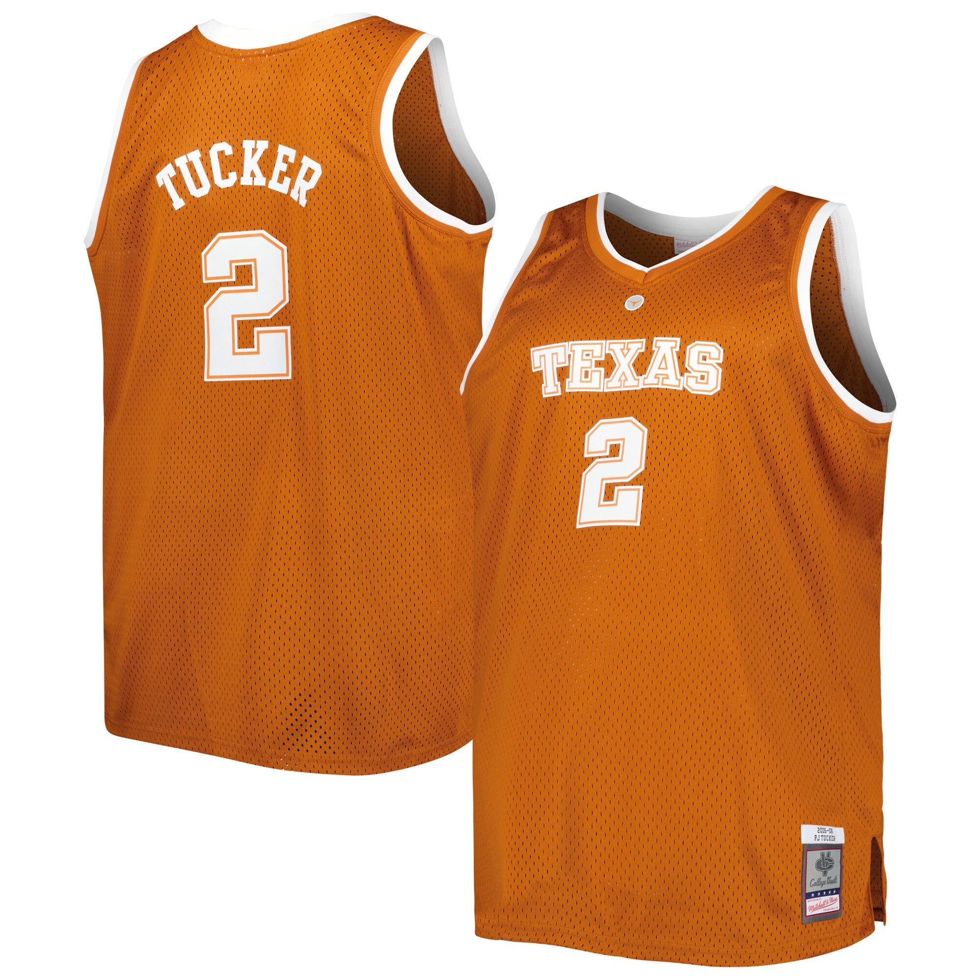 Pj Tucker Texas Longhorns orange jersey