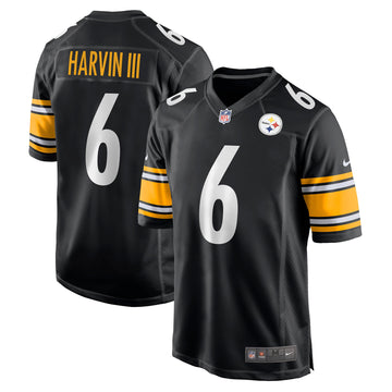 Pressley Harvin Iii Pittsburgh Steelers black jersey