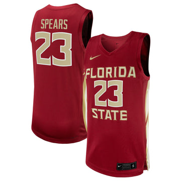 Primo Spears Garnet Florida State Seminoles jersey