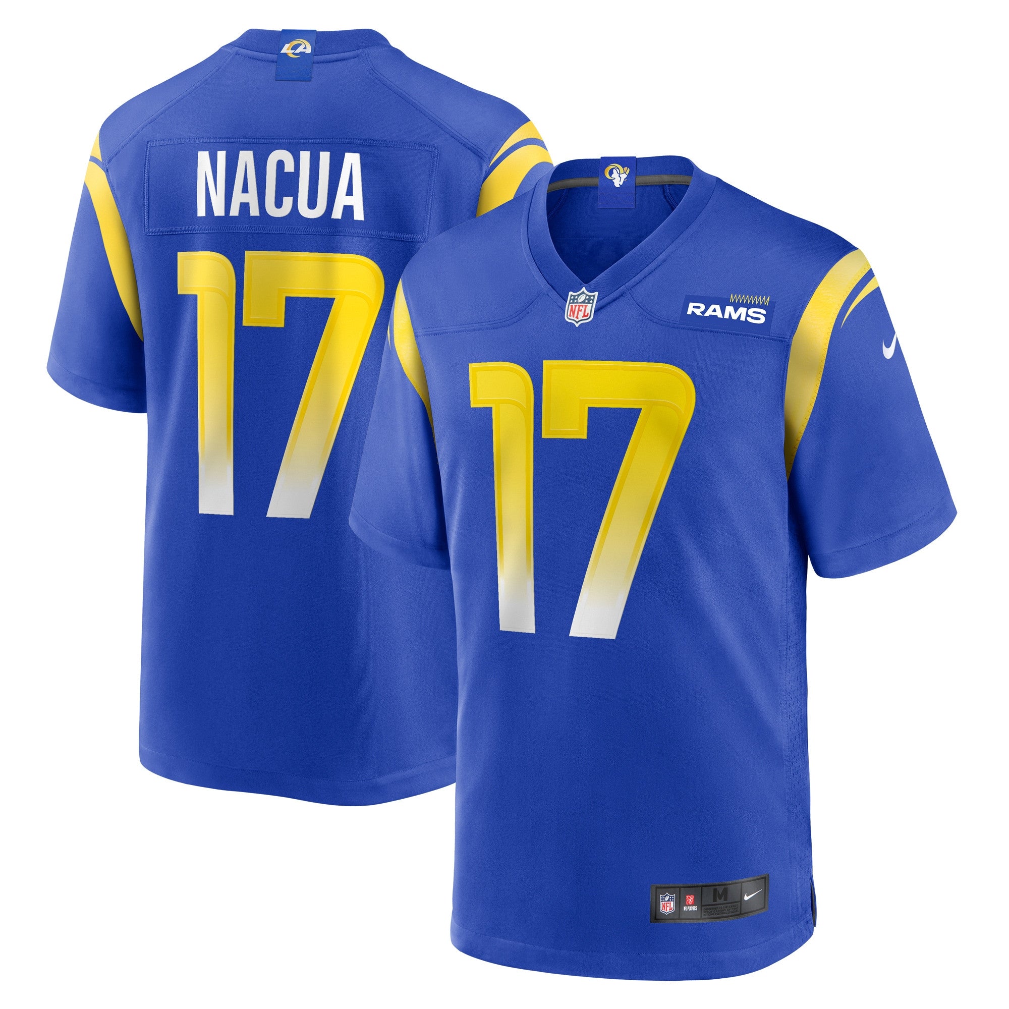 Puka Nacua Los Angeles Rams royal Home jersey