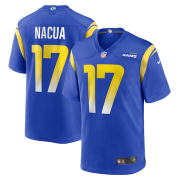 Puka Nacua Los Angeles Rams royal Home jersey
