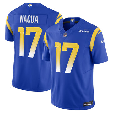 Puka Nacua Los Angeles Rams royal Vapor jersey