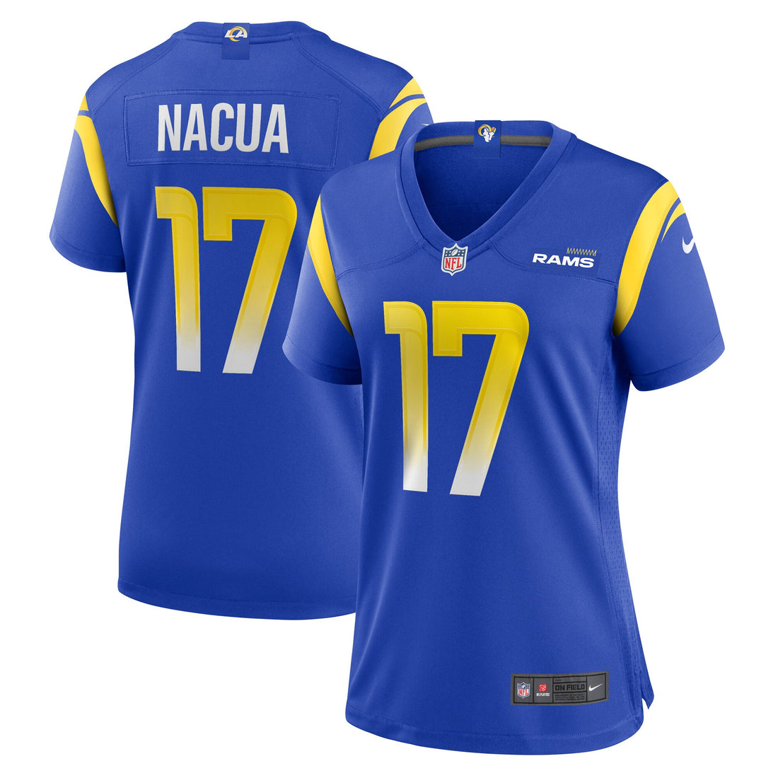 Puka Nacua Los Angeles Rams royal Home jersey