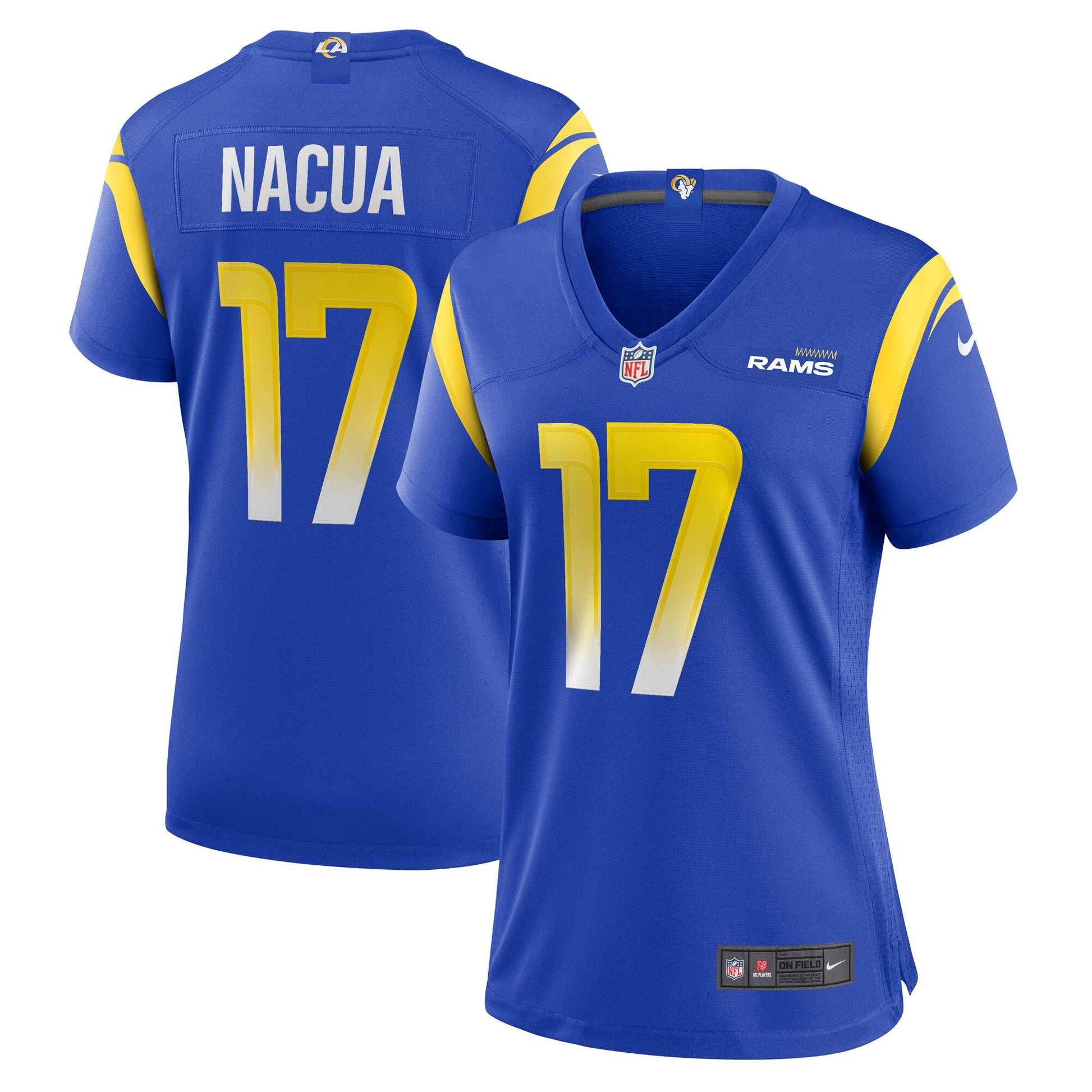 Puka Nacua Los Angeles Rams royal Home jersey
