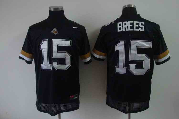 Brees Purdue Boilermakers black jersey
