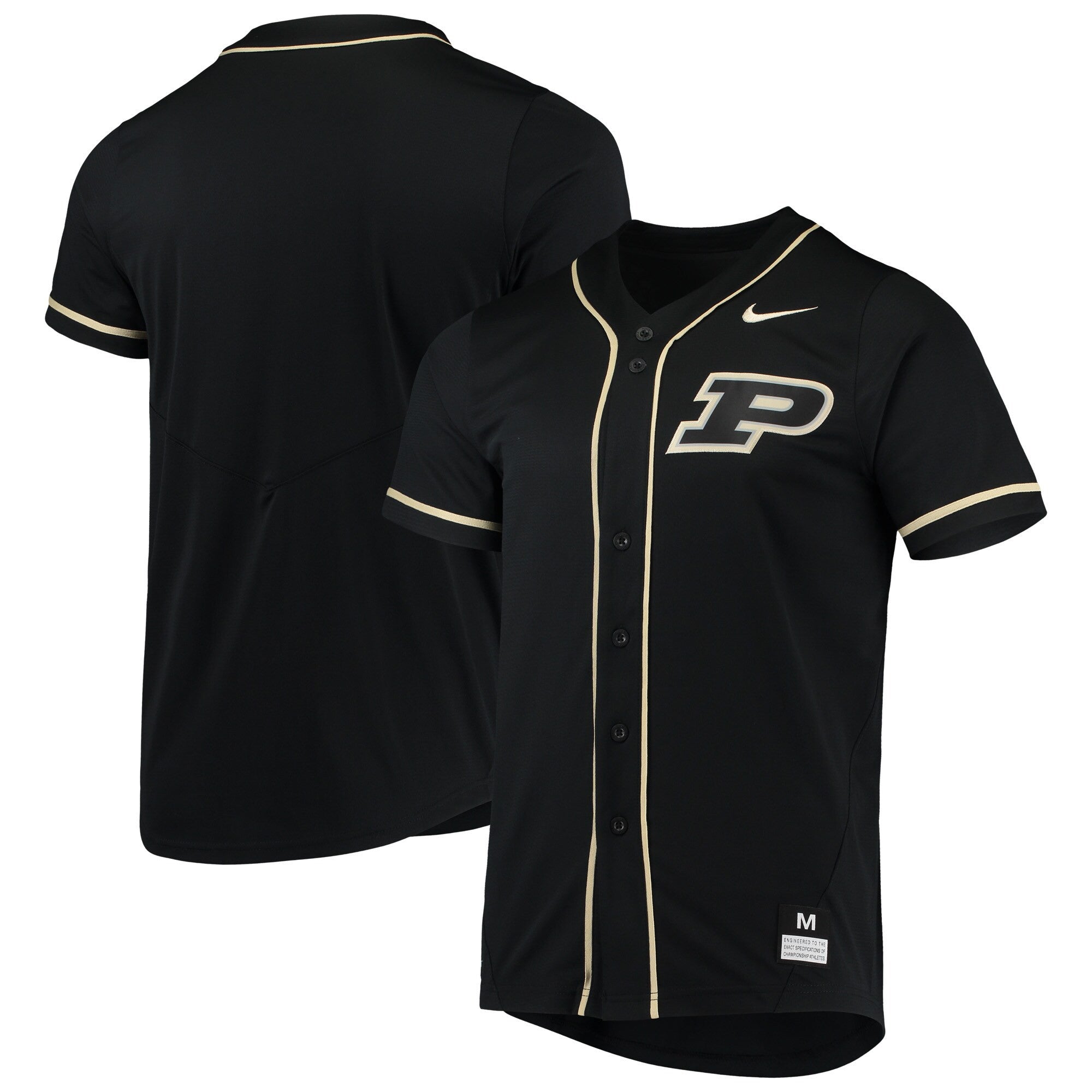 Purdue Boilermakers black jersey