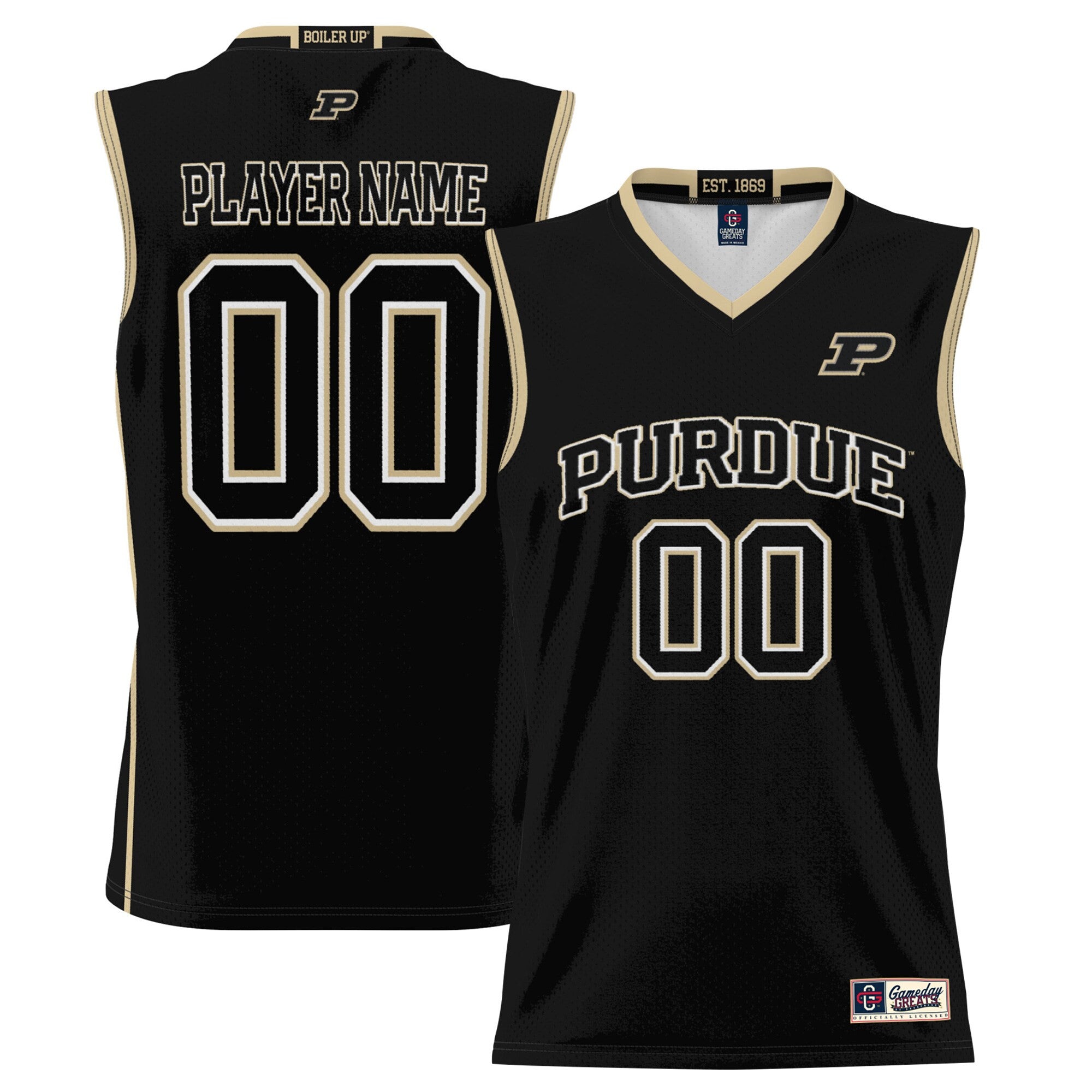 Purdue Boilermakers black jersey