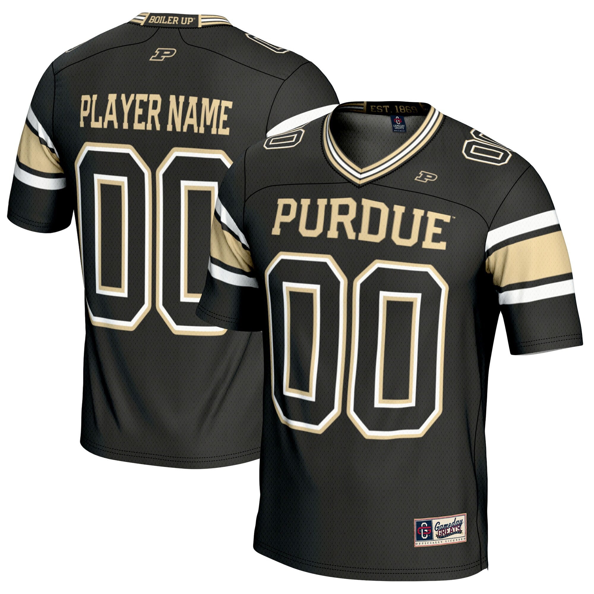 Purdue Boilermakers black jersey