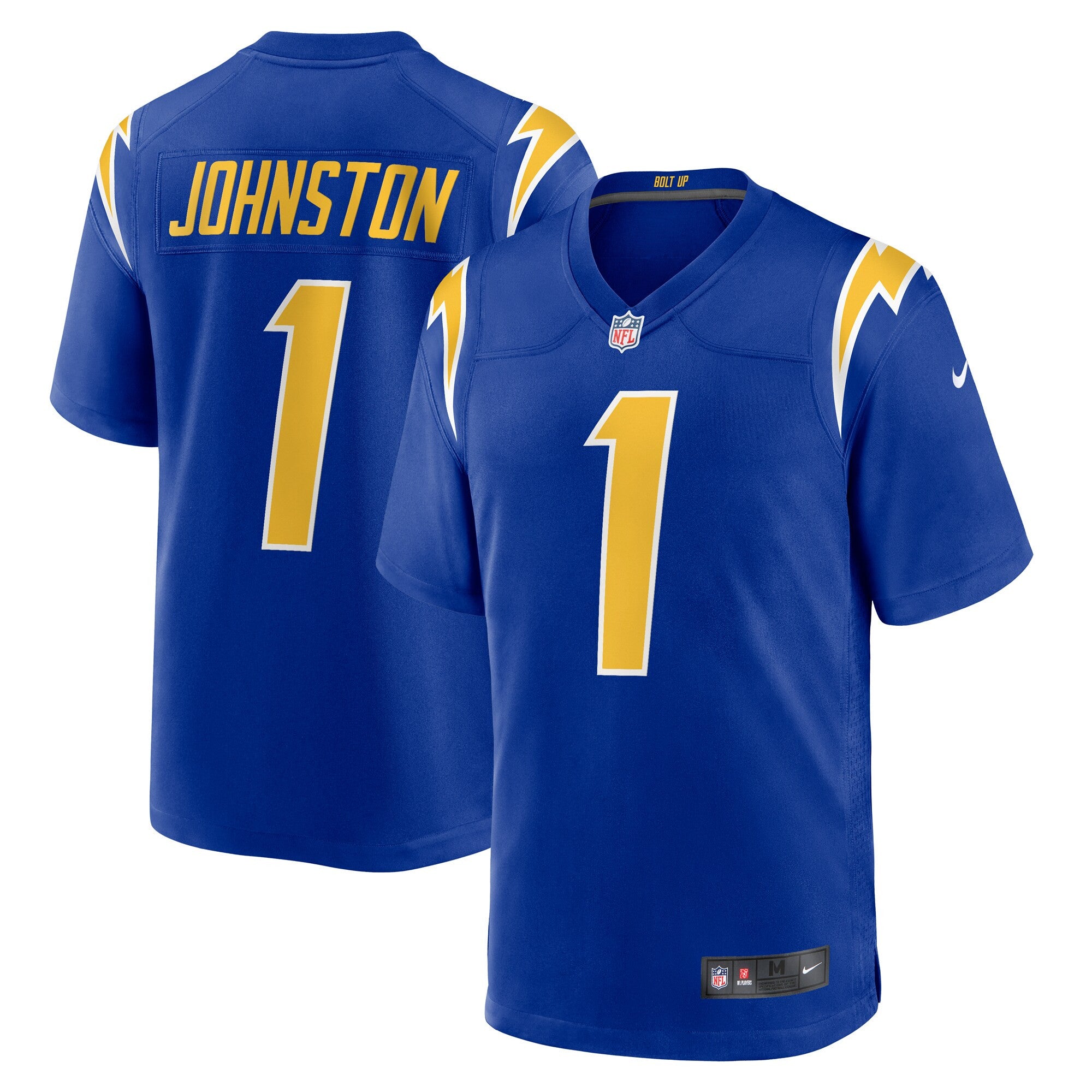Quentin Johnston Los Angeles Chargers royal Alternate jersey