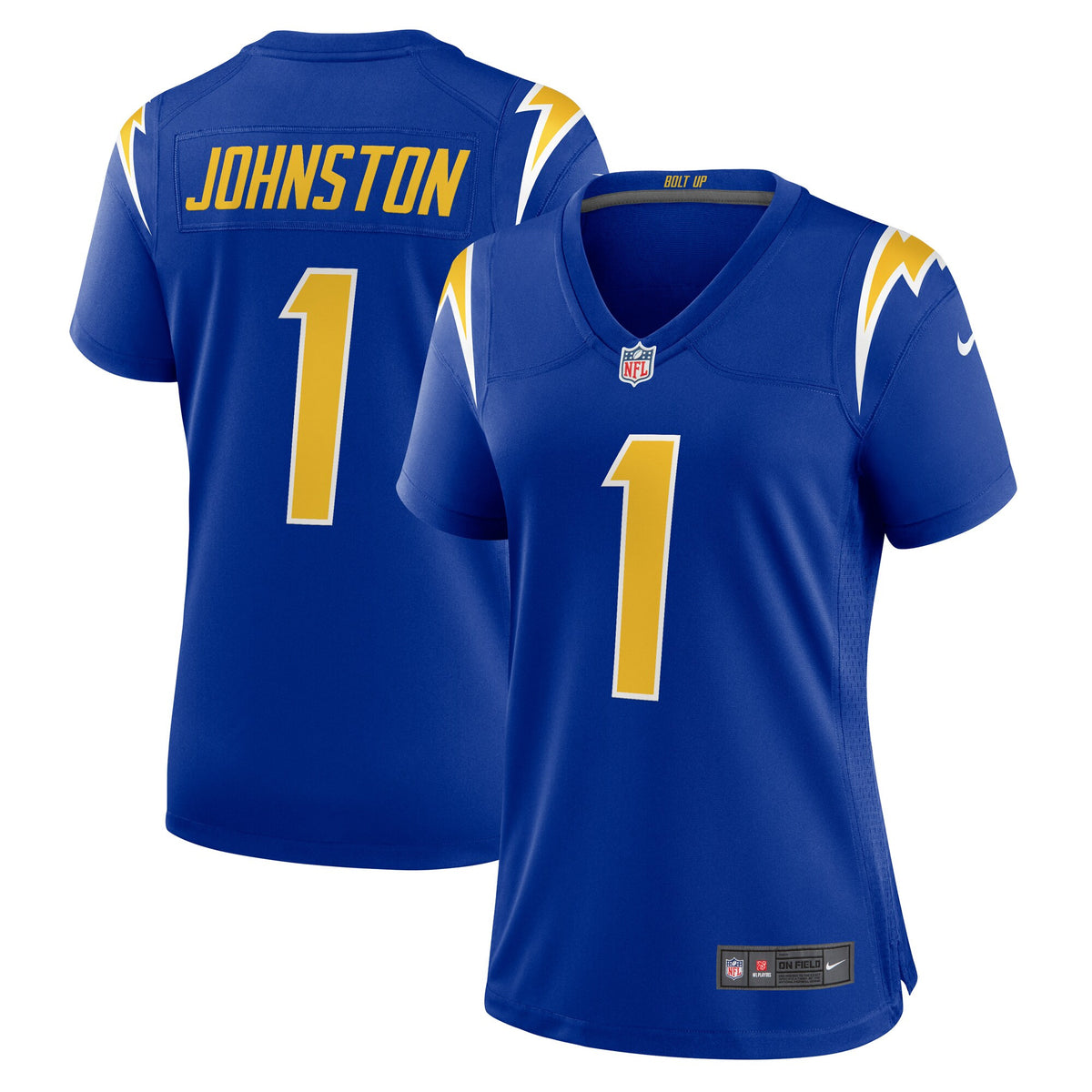 Quentin Johnston Los Angeles Chargers royal Alternate jersey