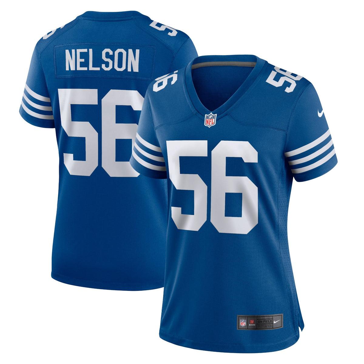 Quenton Nelson Indianapolis Colts royal Alternate jersey