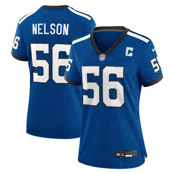 Quenton Nelson Indiana Nights Indianapolis Colts royal Alternate jersey