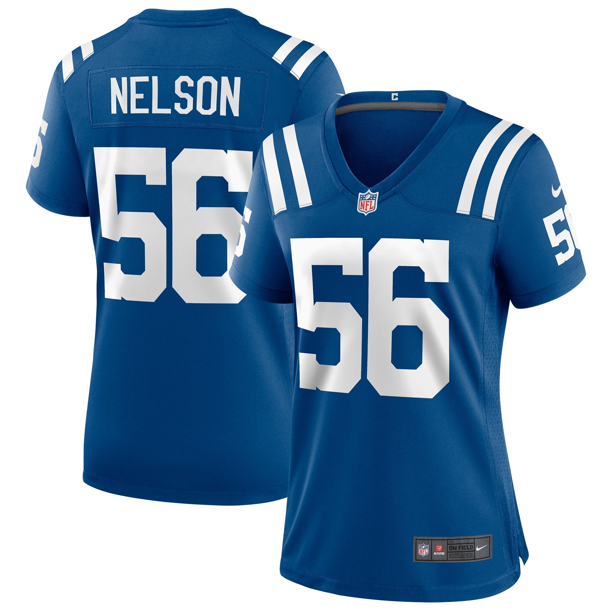 Quenton Nelson Indianapolis Colts royal jersey