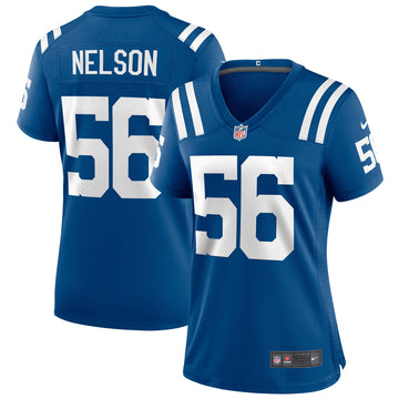 Quenton Nelson Indianapolis Colts royal jersey