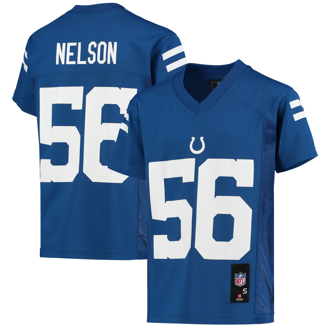 Quenton Nelson Indianapolis Colts royal jersey