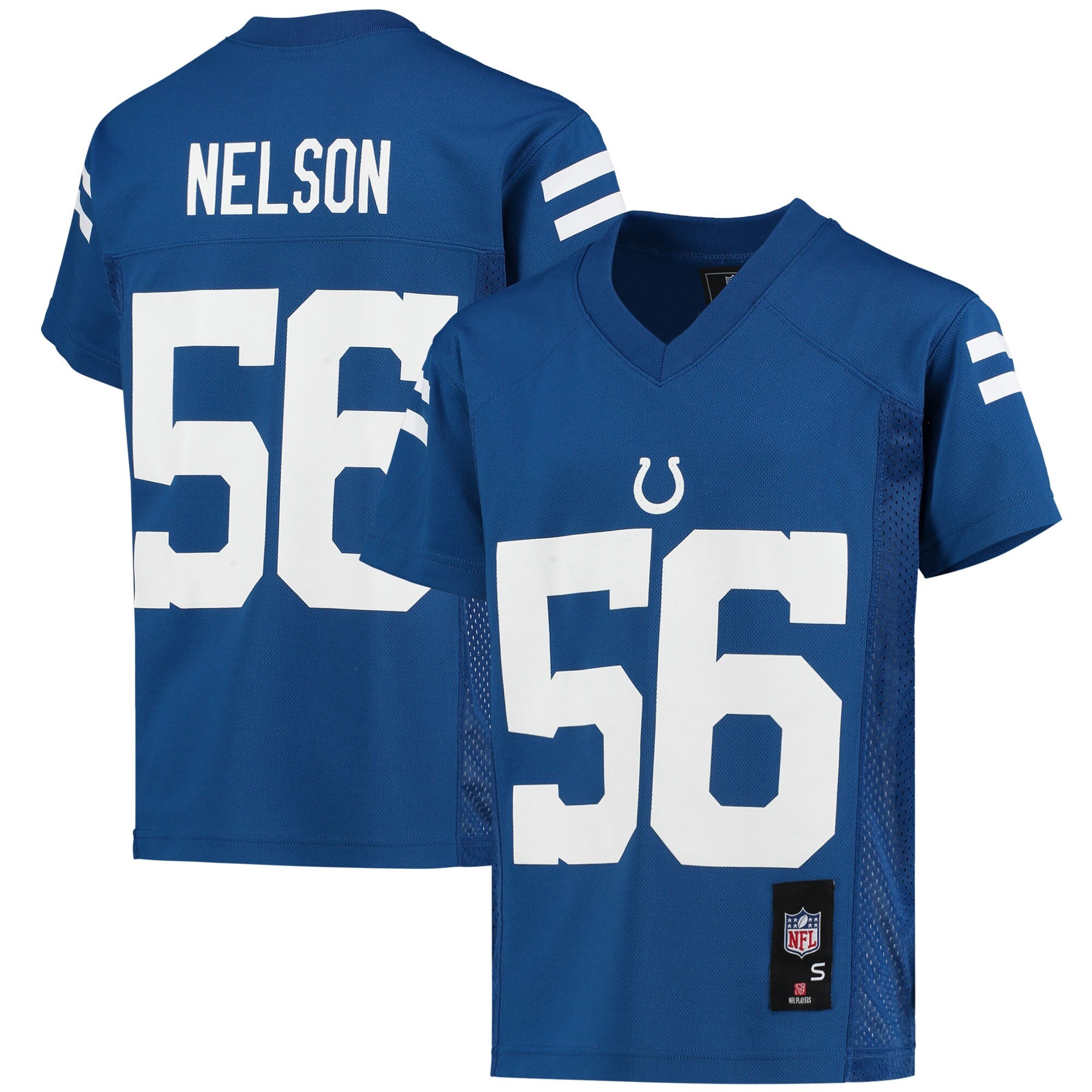 Quenton Nelson Indianapolis Colts royal jersey