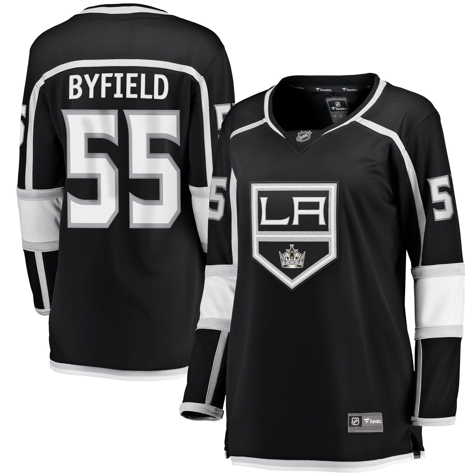 Quinton Byfield Los Angeles Kings black Home jersey