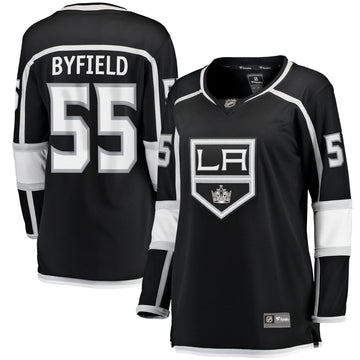 Quinton Byfield Los Angeles Kings black Home jersey