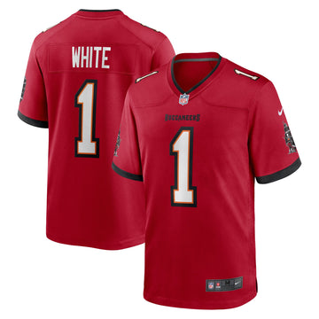 Rachaad White Tampa Bay Buccaneers red Game jersey
