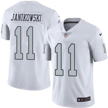Sebastian Janikowski Las Vegas Raiders white Limited jersey