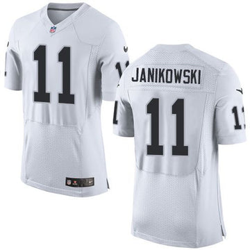 Sebastian Janikowski Las Vegas Raiders white Elite jersey