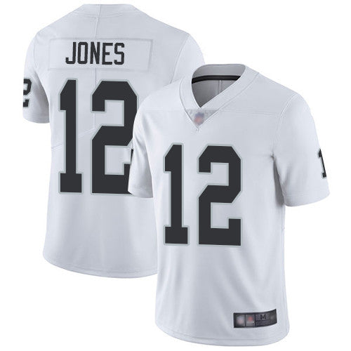 Zay Jones Las Vegas Raiders white Vapor jersey
