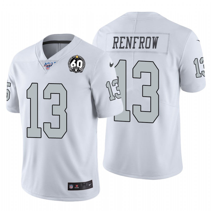 Hunter Renfrow Las Vegas Raiders white Color Rush jersey