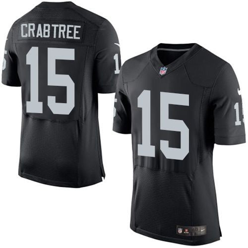 Michael Crabtree Las Vegas Raiders black Elite jersey