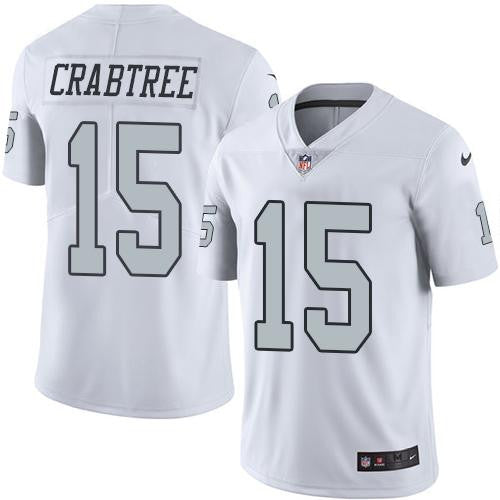 Michael Crabtree Las Vegas Raiders white Limited jersey