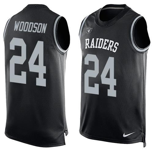 Charles Woodson Las Vegas Raiders black Limited jersey