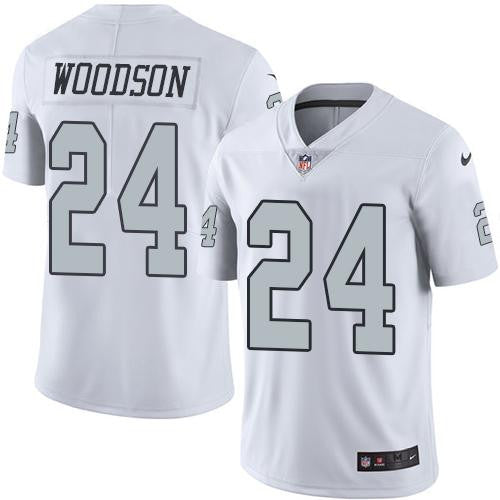 Charles Woodson Las Vegas Raiders white Limited jersey