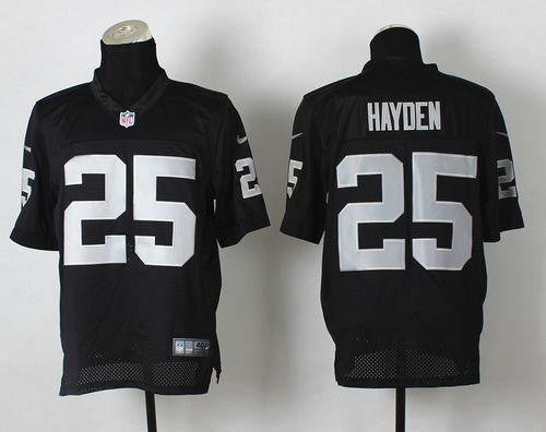 D.J. Hayden Las Vegas Raiders black Elite jersey