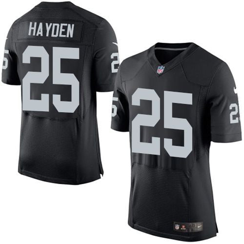 D.J. Hayden Las Vegas Raiders black Elite jersey